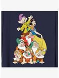 Disney Snow White and the Seven Dwarfs Squad Dwarf Stack Womens T-Shirt Plus