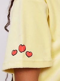 Samii Ryan Disney Mickey Mouse Oversized Velour T-Shirt