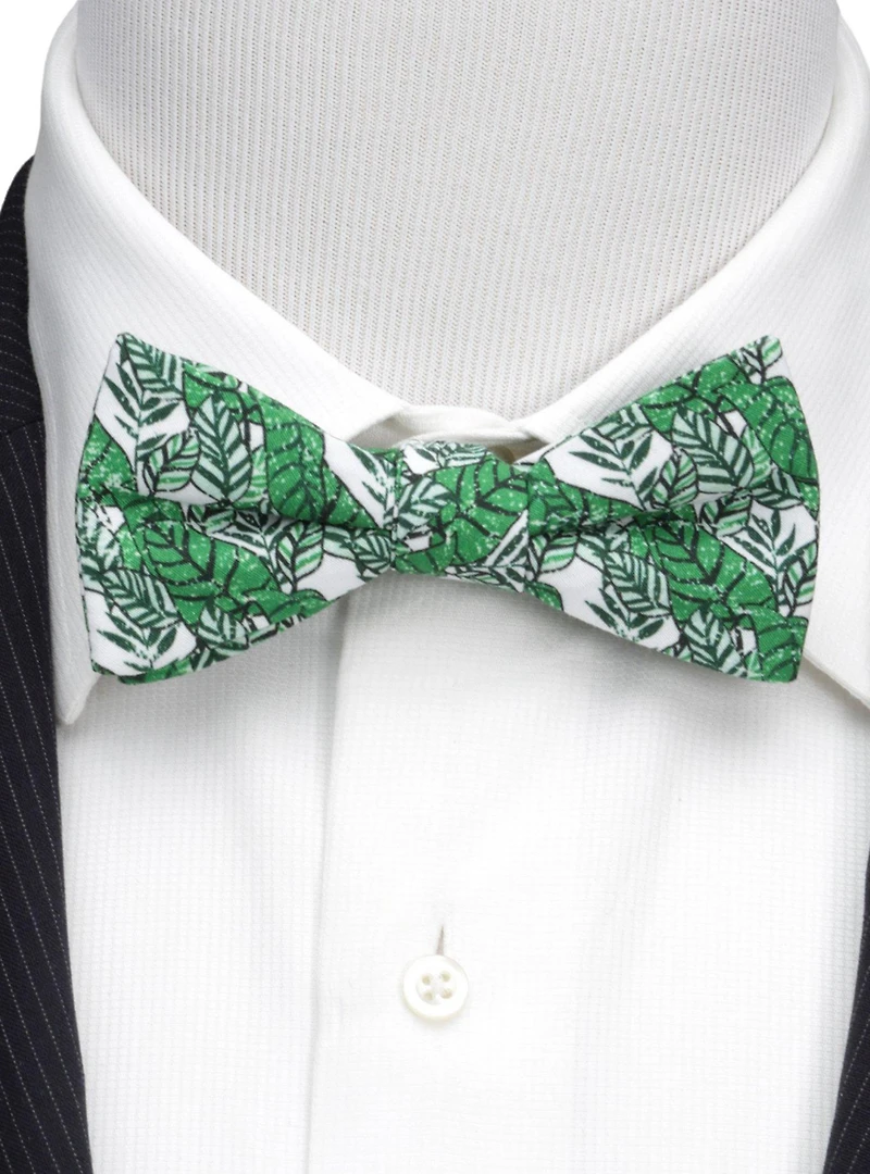 Palm Leaf Men Bow Tie