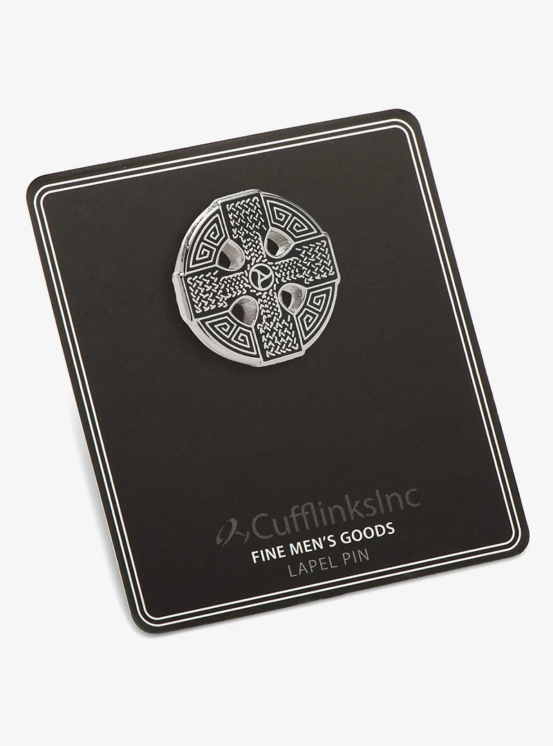 Celtic Cross Lapel Pin
