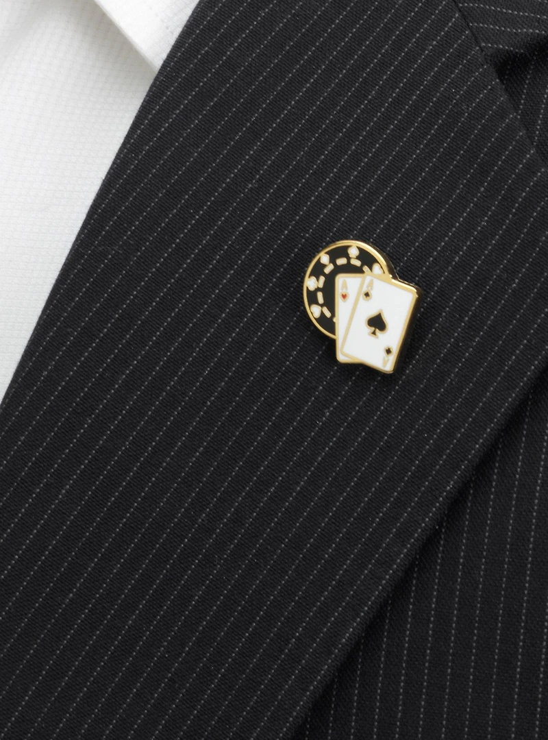 Poker Lapel Pin