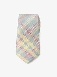Pastel Plaid Men's Tie