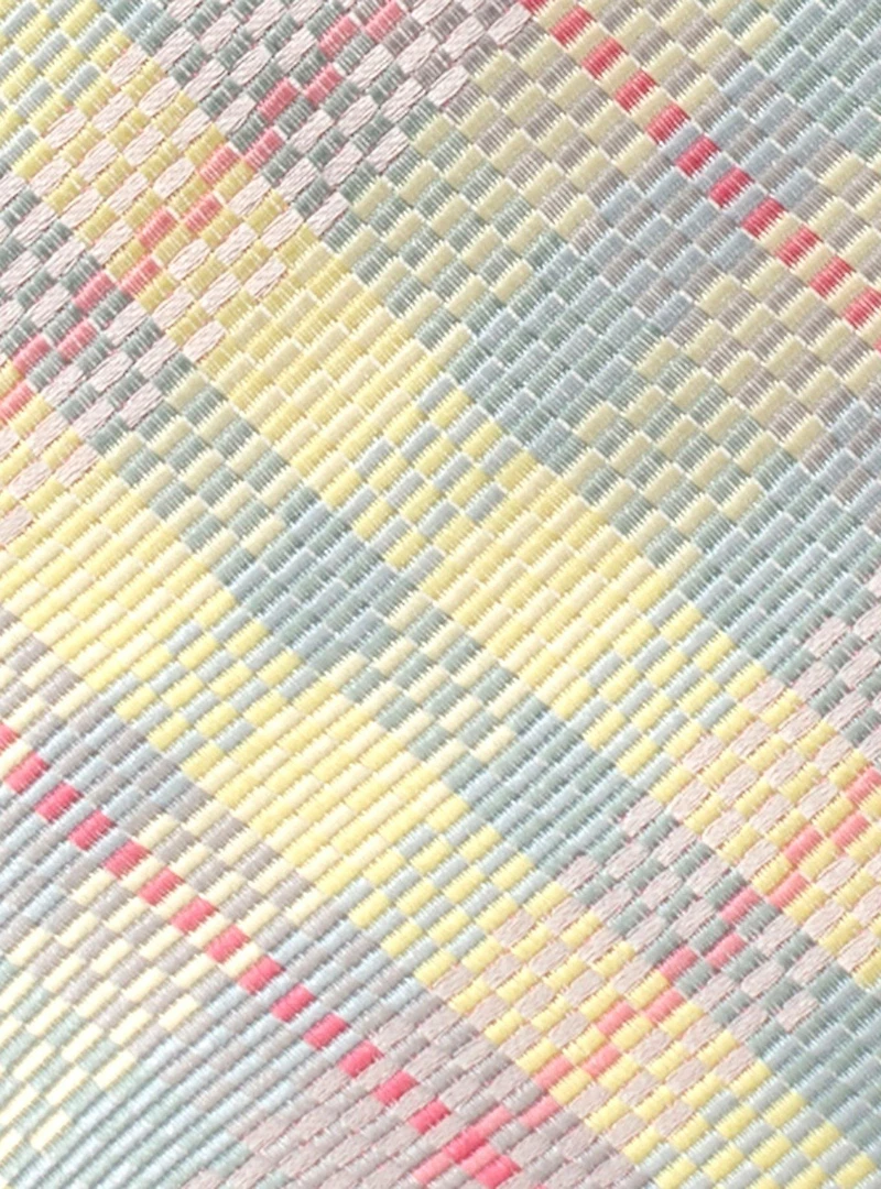 Pastel Plaid Men's Tie