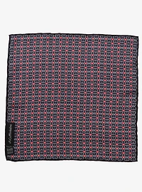 Intertwined Hearts Pocket Square