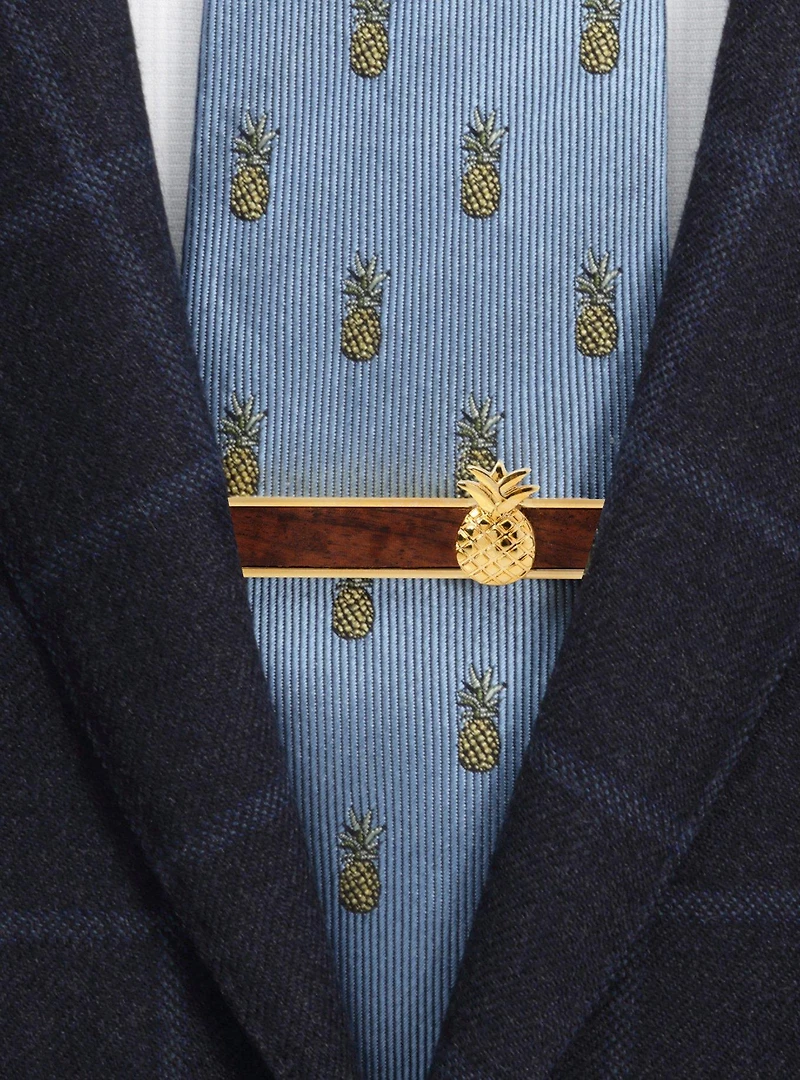 Pineapple Wood Tie Bar
