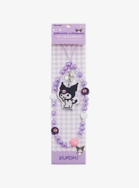 Sanrio Kuromi Beaded Phone Wristlet