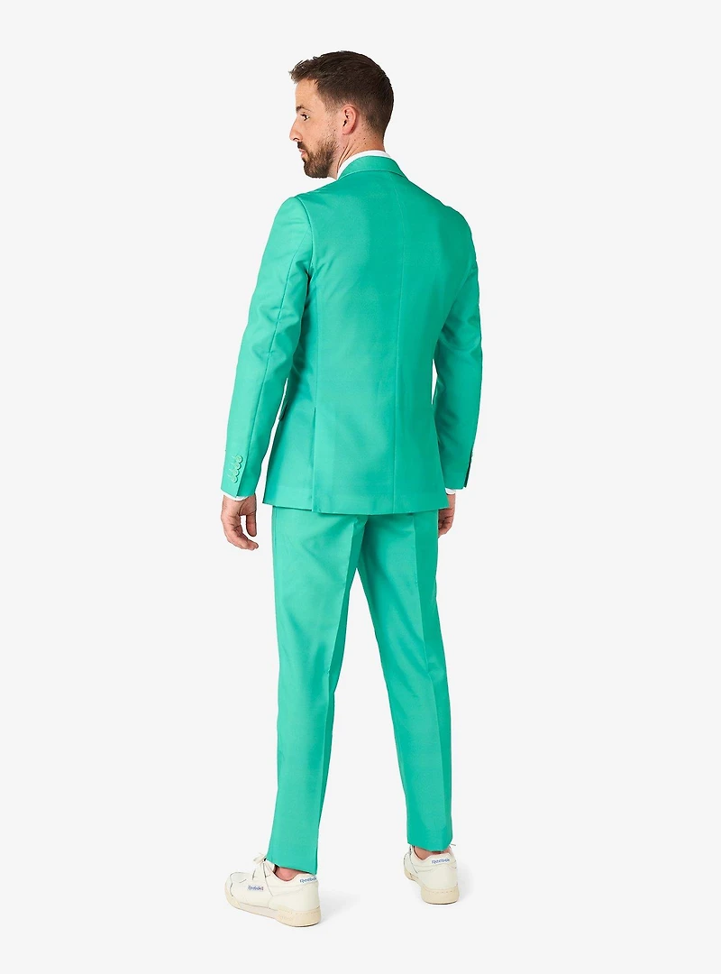 Trendy Turquoise Suit