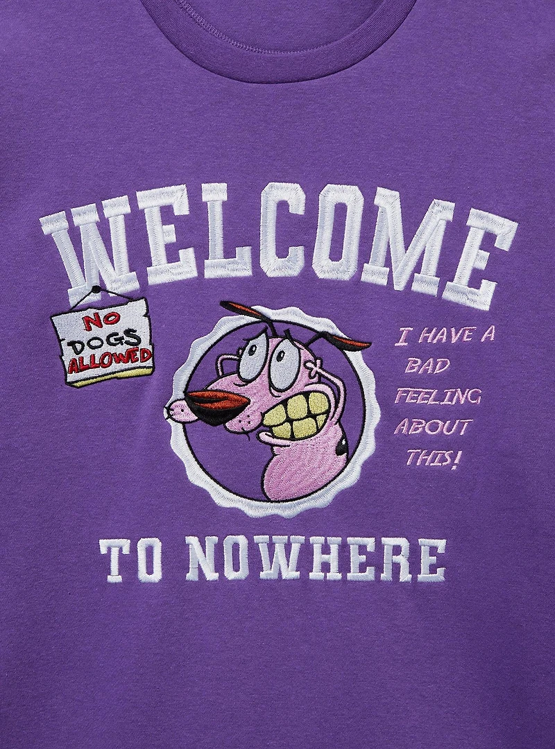 Courage the Cowardly Dog Welcome to Nowhere Crewneck - BoxLunch Exclusive