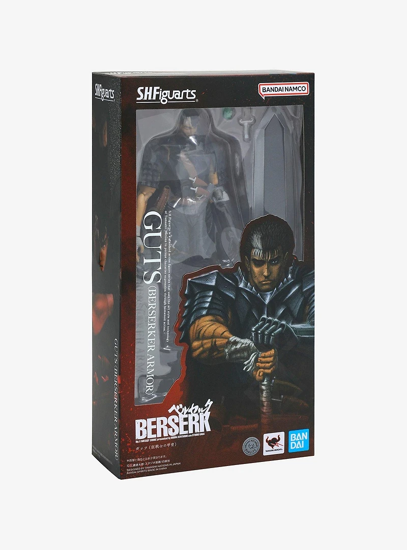 Bandai Spirits BERSERK S.H.Figuarts GUTS Armor Articulated Figure