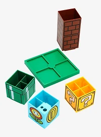 Nintendo Super Mario Game Desktop Organizer