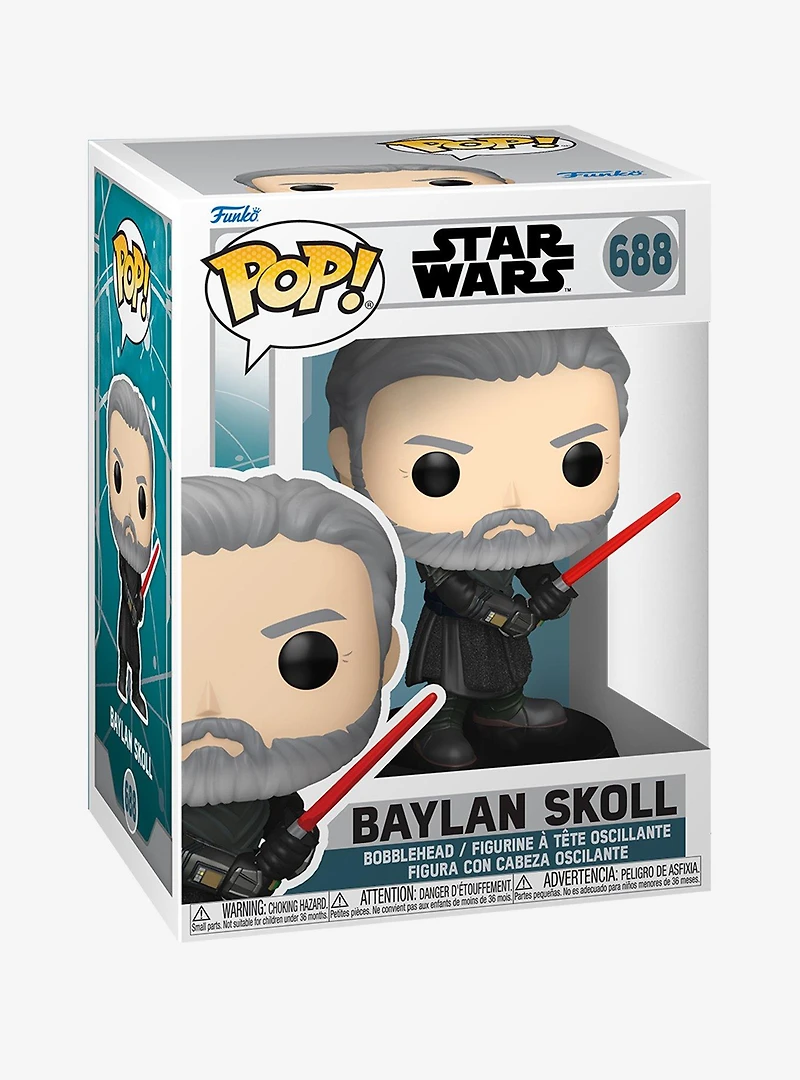Funko Pop! Star Wars Ahsoka Baylan Skoll Vinyl Bobblehead