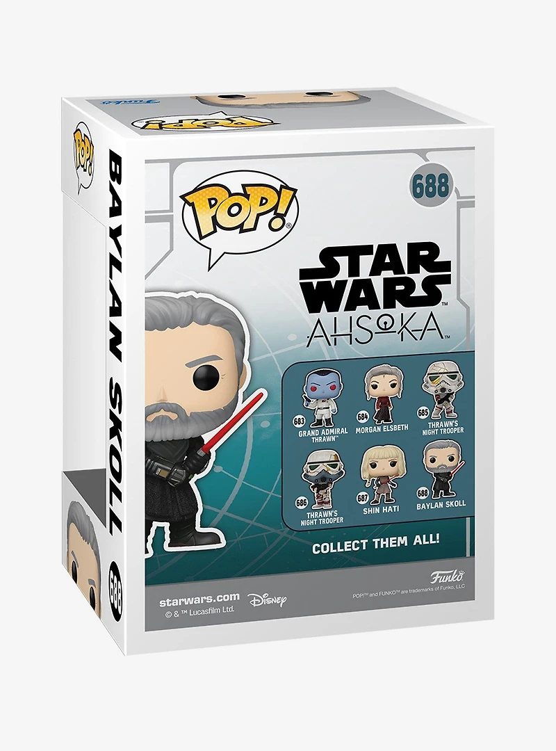 Funko Pop! Star Wars Ahsoka Baylan Skoll Vinyl Bobblehead