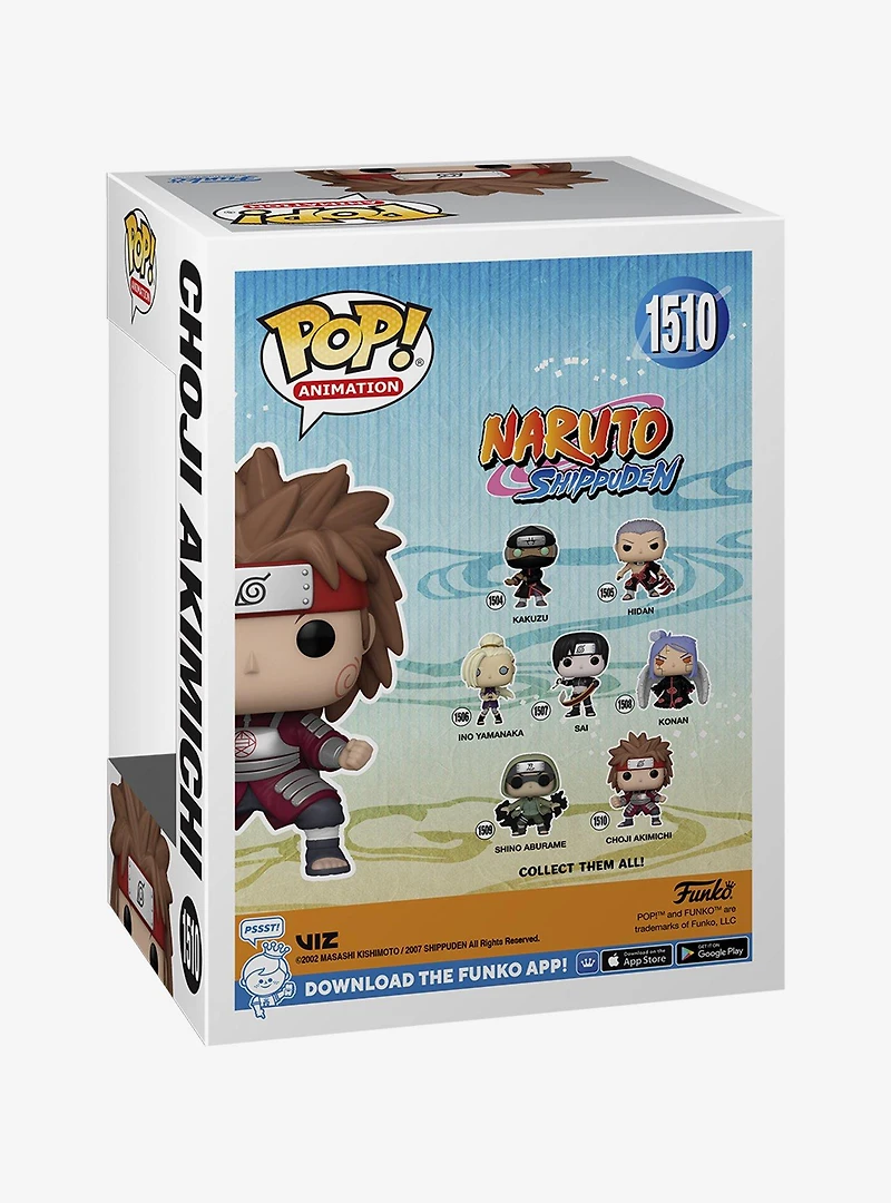 Funko Pop! Animation Naruto Shippuden Choji Akimichi Vinyl Figure