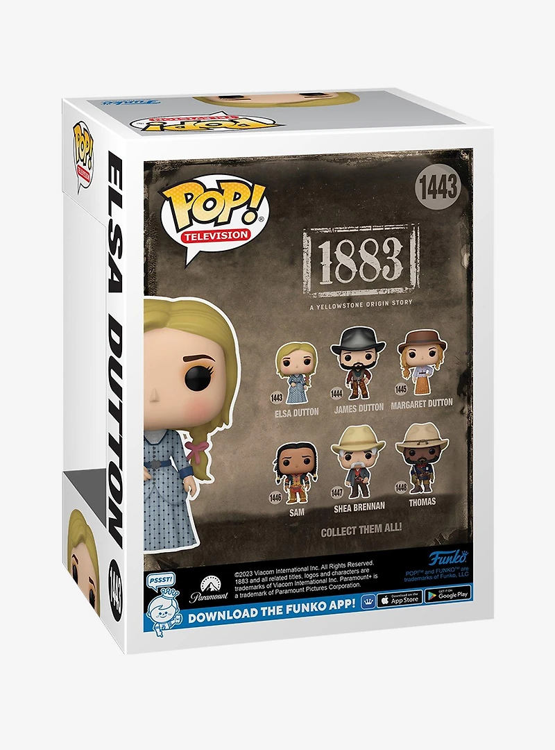 Funko Pop! Television 1883 Elsa Dutton Vinyl Figure