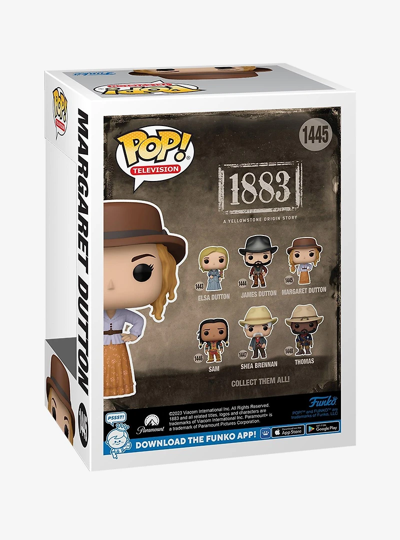 Funko Pop! Television 1883 Margaret Dutton Vinyl Figure