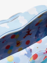 Loungefly Disney Winnie the Pooh Clouds Heart-Shaped Crossbody Bag
