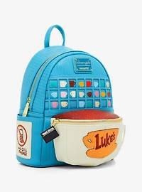 Loungefly Gilmore Girls Luke's Diner Coffee Cup Mini Backpack