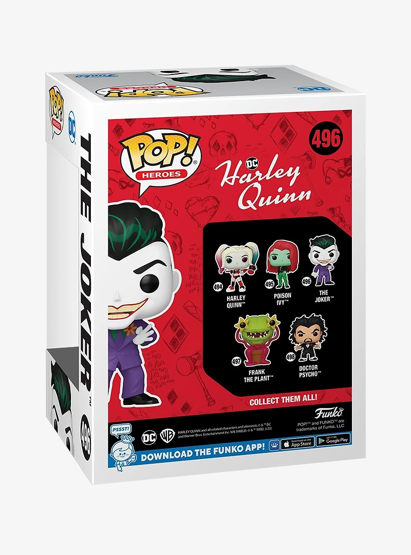 Funko Pop! Heroes DC Comics Harley Quinn The Joker Vinyl Figure