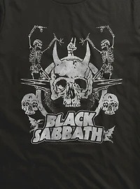 Black Sabbath Dancing Skeletons T-Shirt
