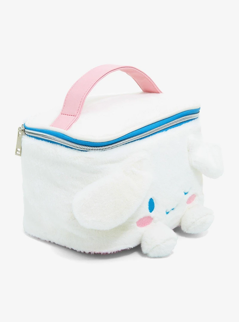 Sanrio Cinnamoroll Faux Fur Figural Cosmetic Case - BoxLunch Exclusive