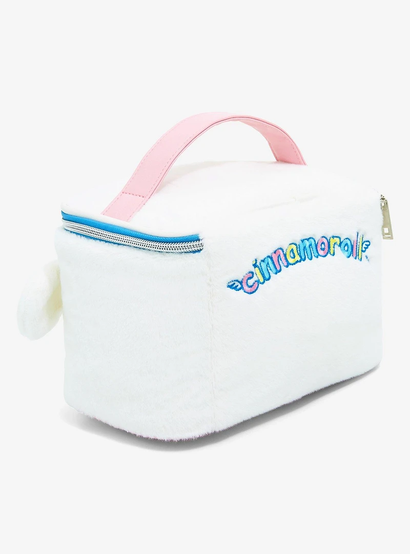 Sanrio Cinnamoroll Faux Fur Figural Cosmetic Case - BoxLunch Exclusive