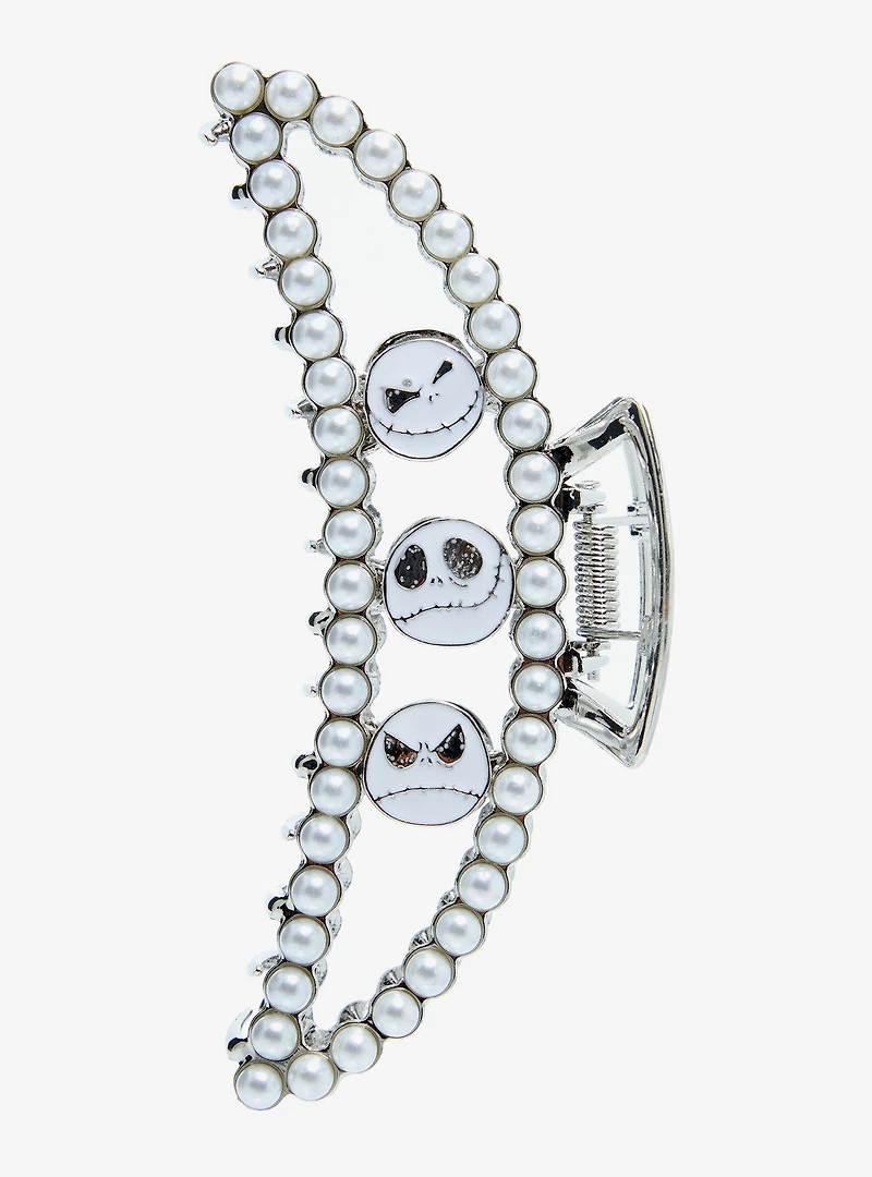Disney The Nightmare Before Christmas Jack Skellington Pearl Claw Clip - BoxLunch Exclusive