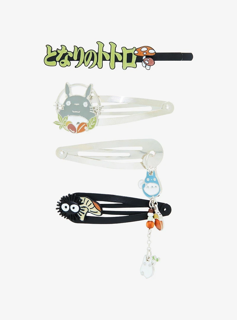 Studio Ghibli My Neighbor Totoro Characters Hair Clip Set