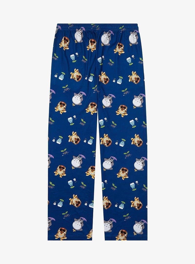 Studio Ghibli My Neighbor Totoro Allover Print Icons Sleep Pants - BoxLunch Exclusive