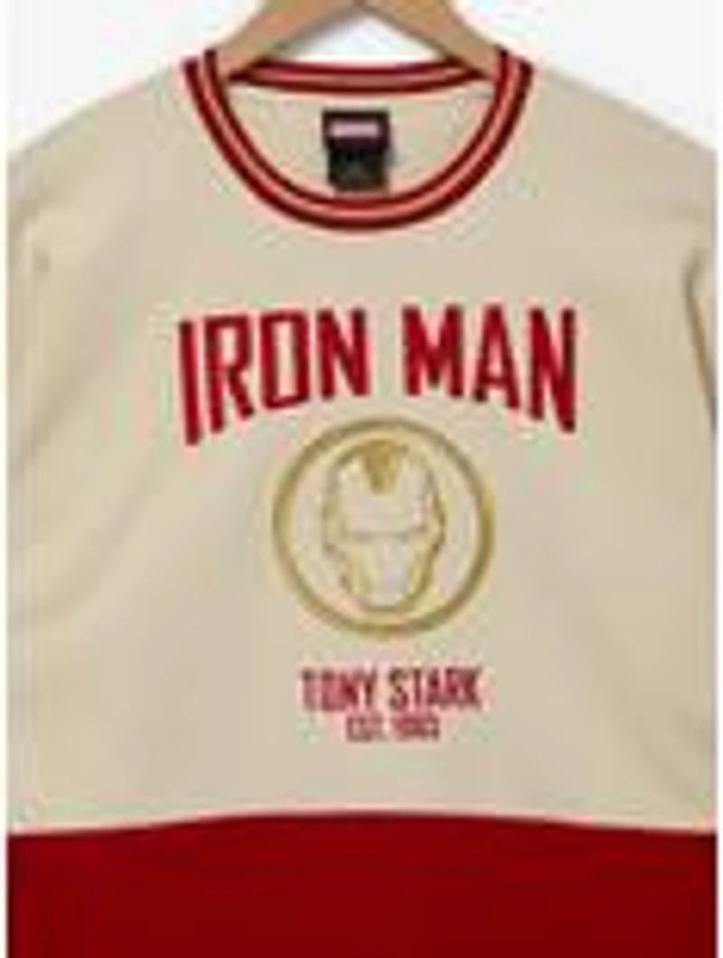 Marvel Iron Man Panel Crewneck - BoxLunch Exclusive