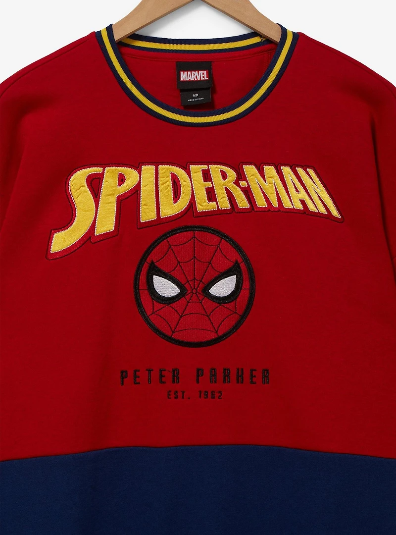 Marvel Spider-Man Panel Crewneck - BoxLunch Exclusive