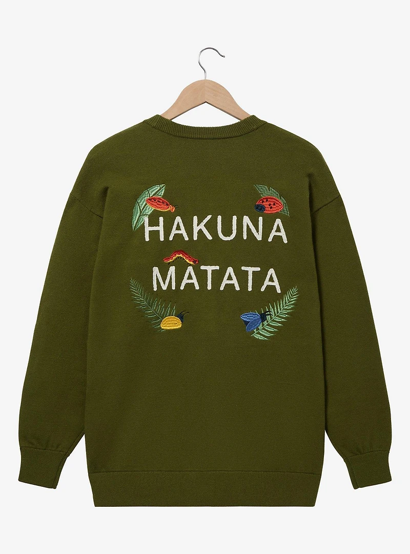 Disney The Lion King Hakuna Matata Women's Cardigan - BoxLunch Exclusive