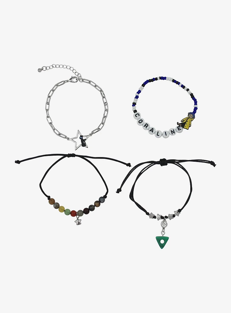 Coraline Star Seeing Stone Beaded Bracelet Set
