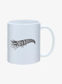 Hot Wheels Bones Flame Logo Mug 11oz