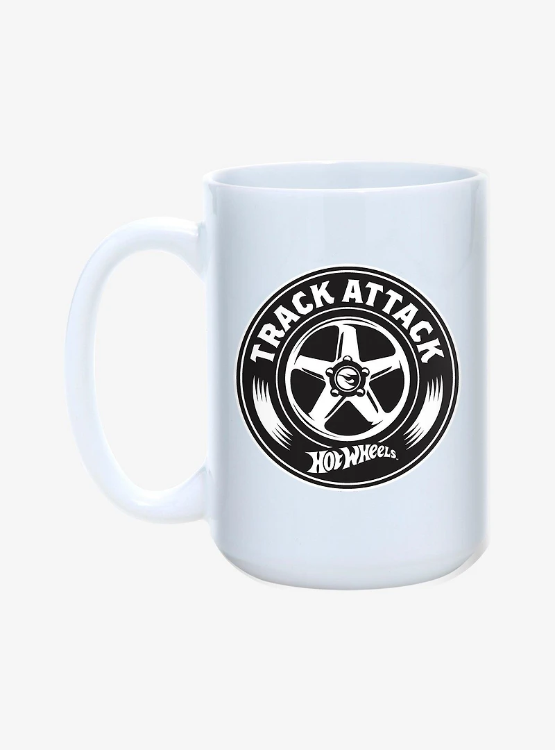 Hot Wheels Track Attack Tire Mug 15oz