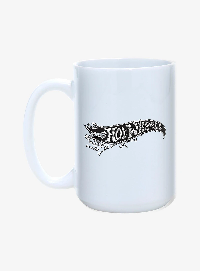 Hot Wheels Bones Flame Logo Mug 15oz