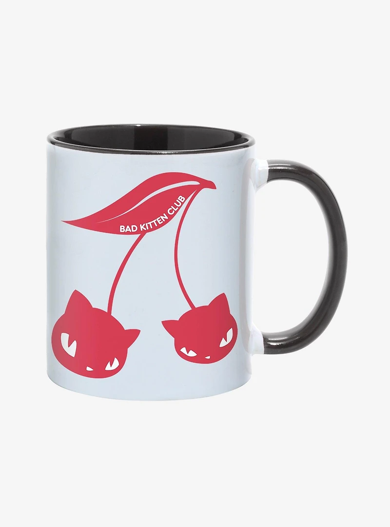Emily The Strange Bad Kitten Club Cherries Mug 11oz
