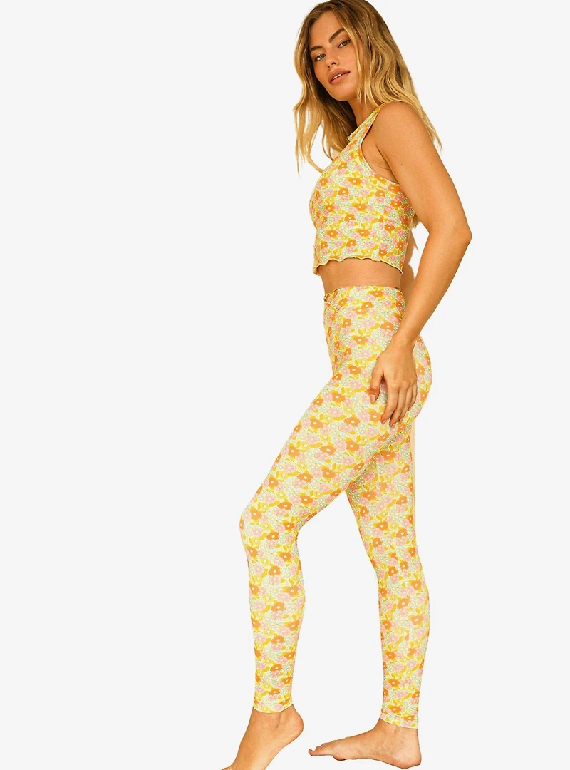 Dippin' Daisy's Lustre Leggings Sunset Grove Floral