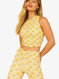 Dippin' Daisy's Lustre Leggings Sunset Grove Floral