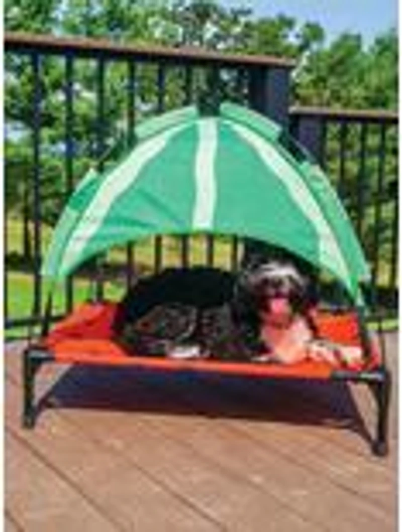 BigMouth Elevated Dog Bed Watermelon
