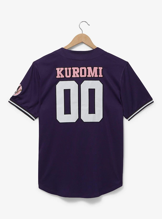 Kuromi Sanrio Kuromi Baseball Jersey BoxLunch Exclusive Arden Fair