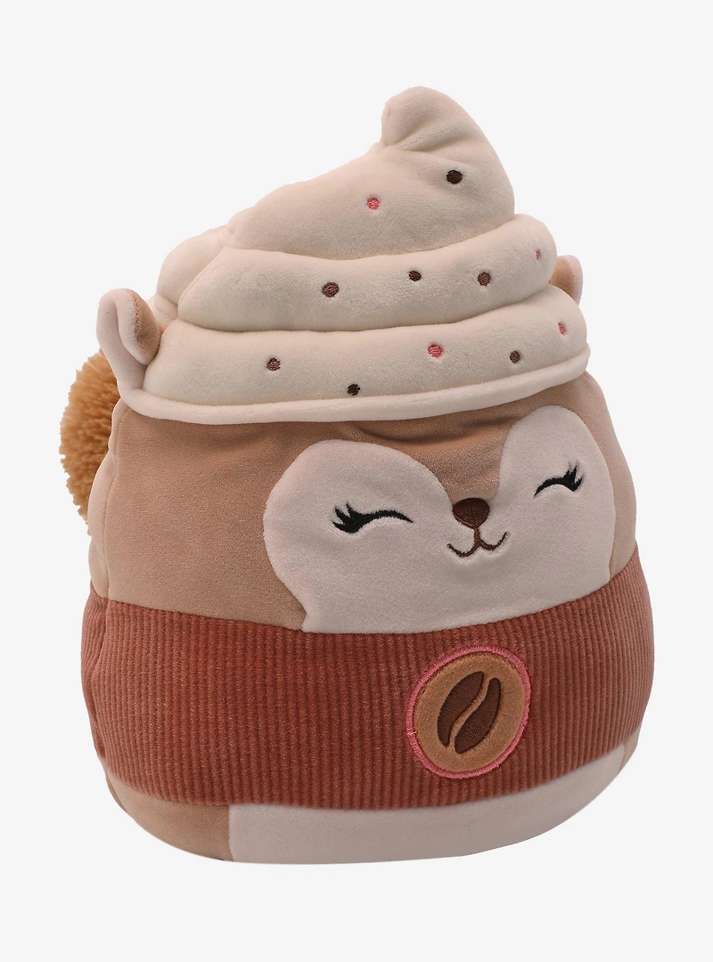 Squishmallows Reza the Latte Squirrel 8 Inch Plush