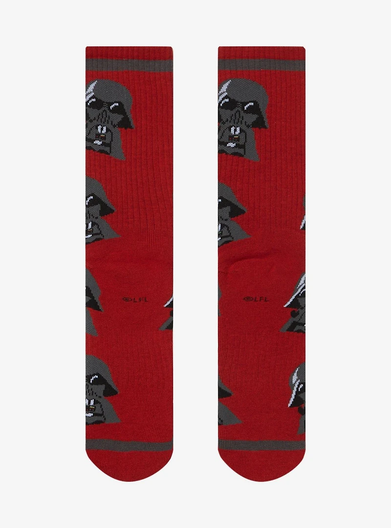 Star Wars Darth Vader Allover Print Crew Socks