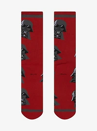 Star Wars Darth Vader Allover Print Crew Socks
