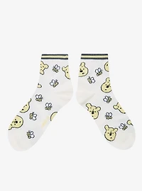 Disney Winnie the Pooh Bees Allover Print Socks - BoxLunch Exclusive