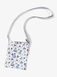 Studio Ghibli My Neighbor Totoro Floral Passport Crossbody Bag