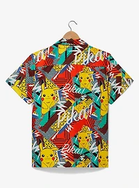 OppoSuits Pokémon Pikachu Patterned Allover Print Woven Button-Up Top - BoxLunch Exclusive