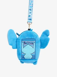 Disney Lilo & Stitch Plush Lanyard Pouch