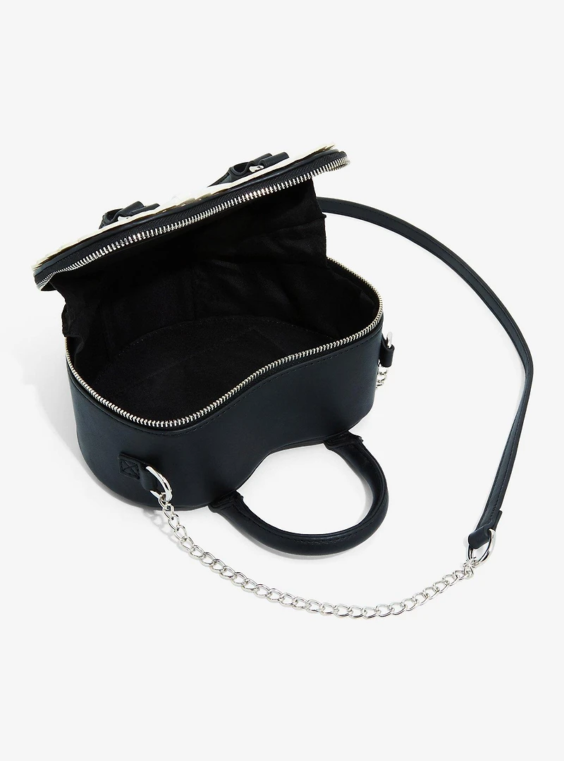 Black Heart Lolita Crossbody Bag