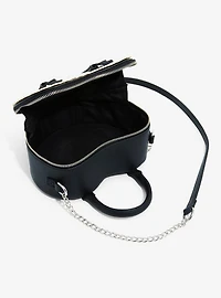 Black Heart Lolita Crossbody Bag