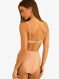 Dippin' Daisy's Seashore Swim Bottom Peach Ribbed
